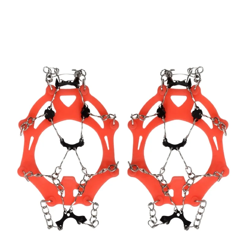 8-Tooth Non-slip Shoe Covers Reinforced Anti-slip Crampons Latex Anti-slip Covers with Storage Bag for Wet and Rough Road
8-Tooth Non-slip Shoe Covers Reinforced Anti-slip Crampons Latex Anti-slip Covers with Storage Bag for Wet and Rough Road