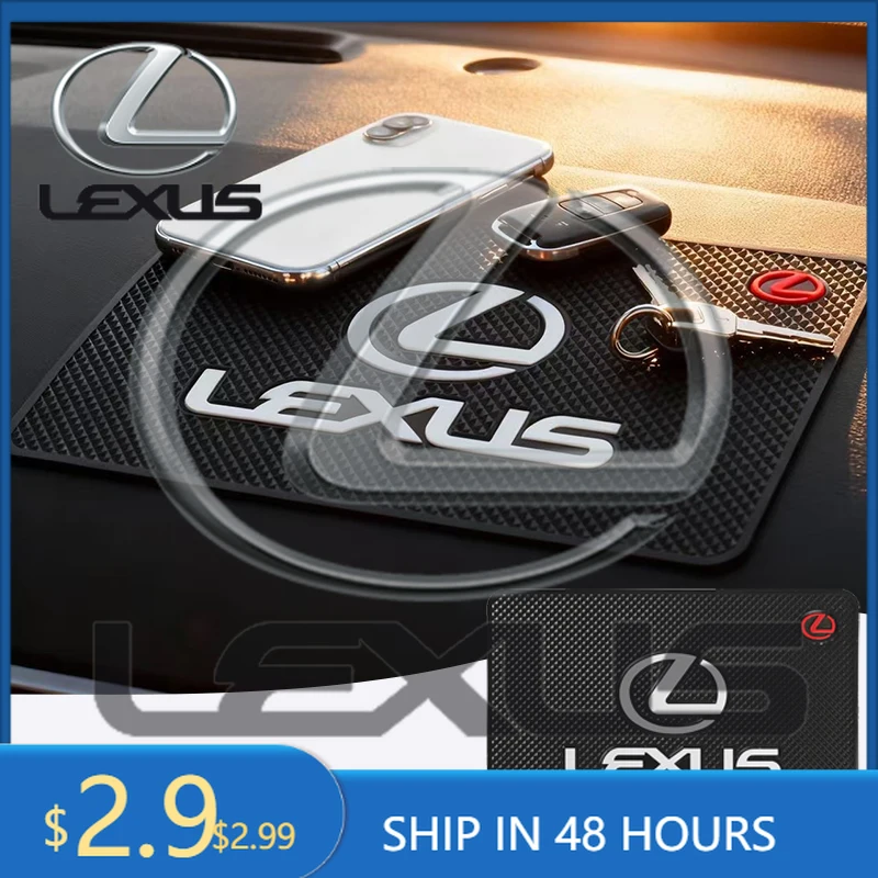 2026 Hot Car Sticker Car Dashboard Non Slip Mat Sticky Silicone Pad Auto Interior For Lexus RX300 IS200 IS250 ES350 Ct200h UX250
2026 Hot Car Sticker Car Dashboard Non Slip Mat Sticky Silicone Pad Auto Interior For Lexus RX300 IS200 IS250 ES350 Ct200h UX250