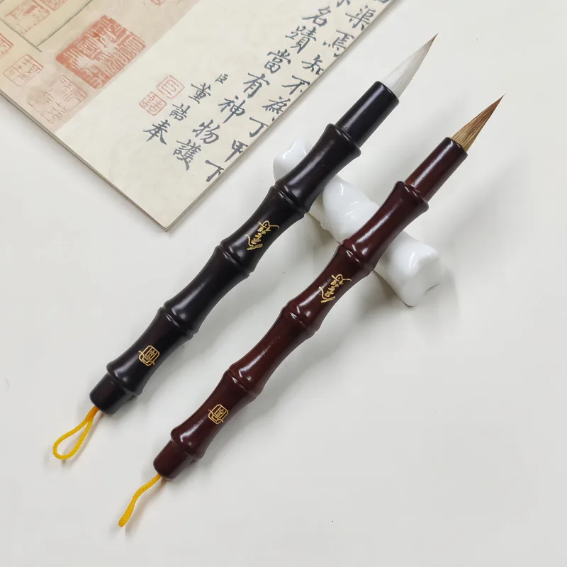 Wolf and Small-case Brush Four Treasures of The Study Small-case Small-line Cursive French Brush
Wolf and Small-case Brush Four Treasures of The Study Small-case Small-line Cursive French Brush