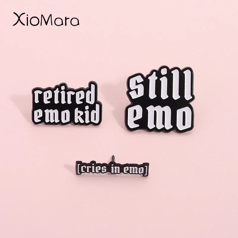 Retired Emo Kid Cries In Emo Enamel Pins Custom Mental Health Sensitive Emotions Brooch Lapel Badges Clothes Funny Jewelry Gift
Retired Emo Kid Cries In Emo Enamel Pins Custom Mental Health Sensitive Emotions Brooch Lapel Badges Clothes Funny Jewelry Gift