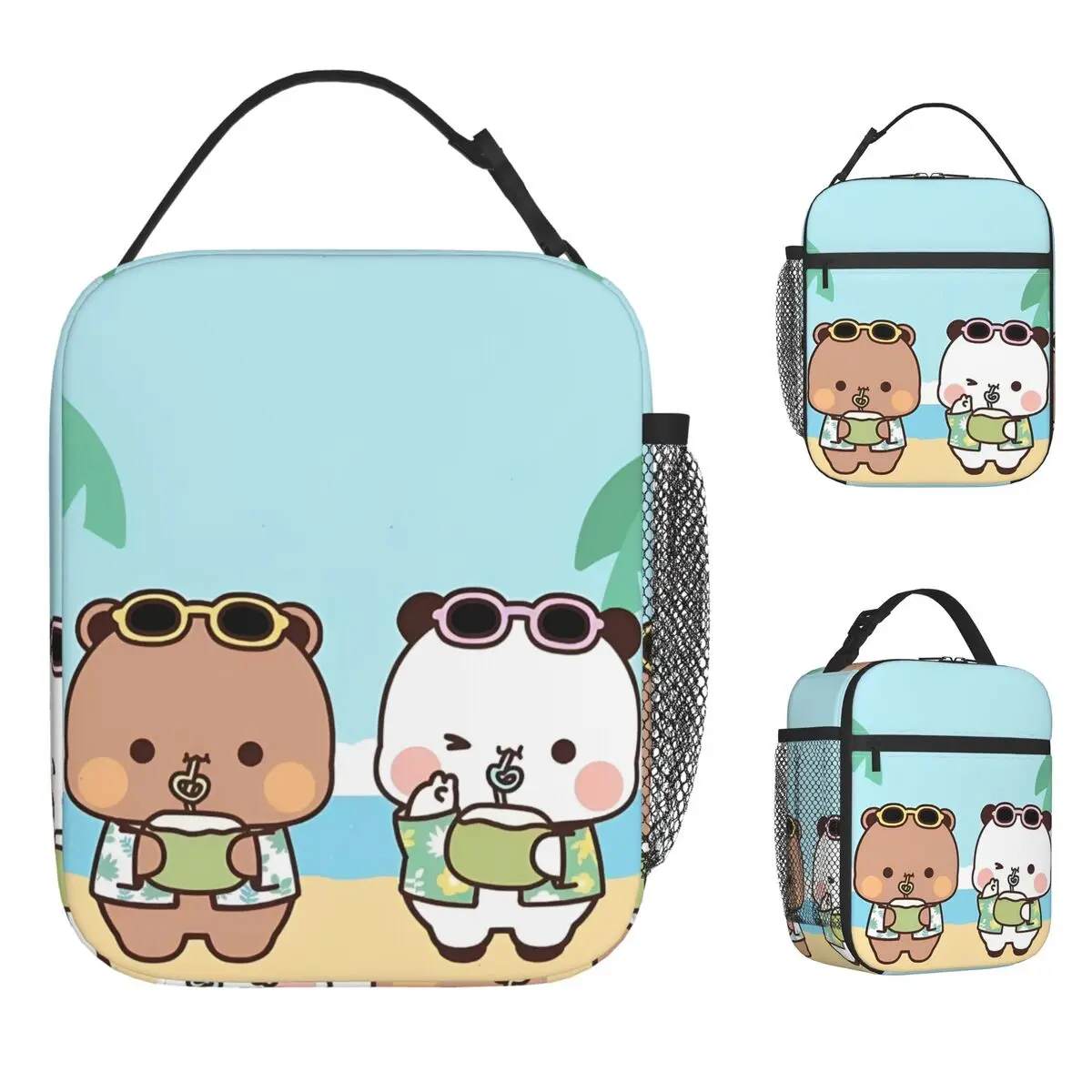 Bubu And Dudu Panda Lunch Bag Fashion Lunch Box For Girls School Portable Zipper Cooler Bag Oxford Custom Thermal Tote Handbags
Bubu And Dudu Panda Lunch Bag Fashion Lunch Box For Girls School Portable Zipper Cooler Bag Oxford Custom Thermal Tote Handbags