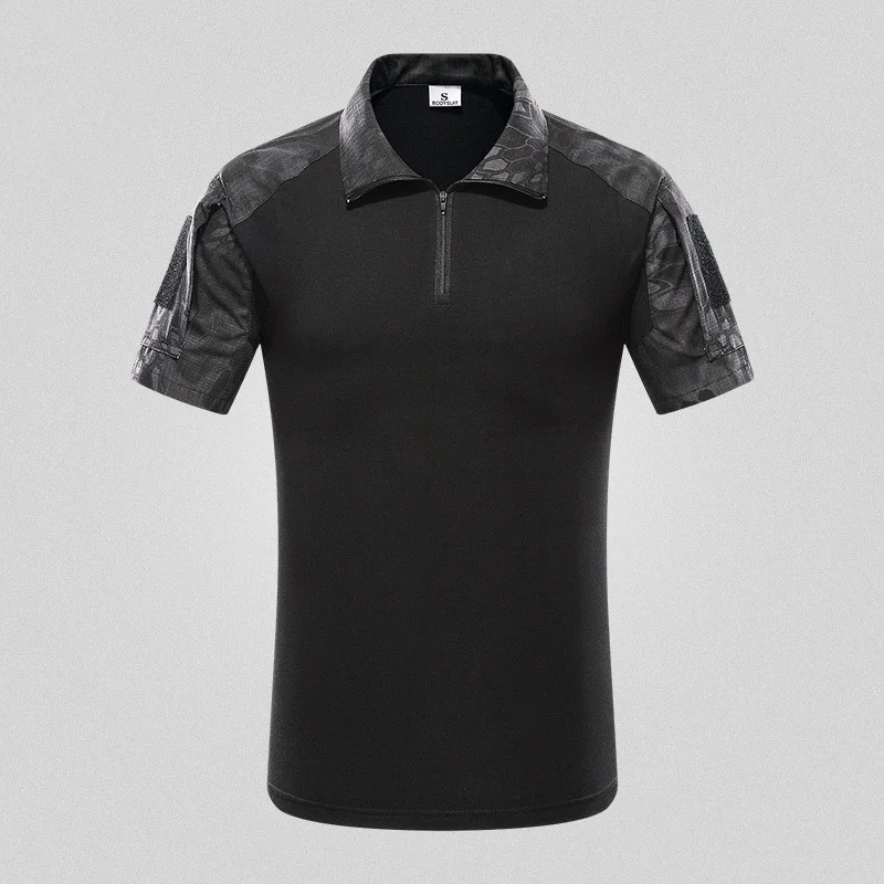 Summer Outdoor Men s Sports Hunting Hiking Camouflage Short Sleeve Shirt Tops Tactical Army Military Combat Training T-Shirt Top
Summer Outdoor Men s Sports Hunting Hiking Camouflage Short Sleeve Shirt Tops Tactical Army Military Combat Training T-Shirt Top