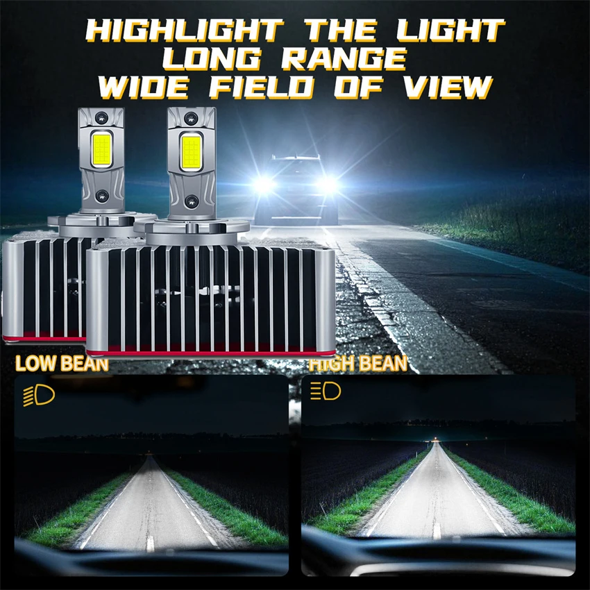 D5S D1S D2S D3S D4S D8S Led Car Headlights Bulb LED Car Light High power 1:1 Plug and Play 9570 CSP Chip Turbo Lamp 6500K White
D5S D1S D2S D3S D4S D8S Led Car Headlights Bulb LED Car Light High power 1:1 Plug and Play 9570 CSP Chip Turbo Lamp 6500K White