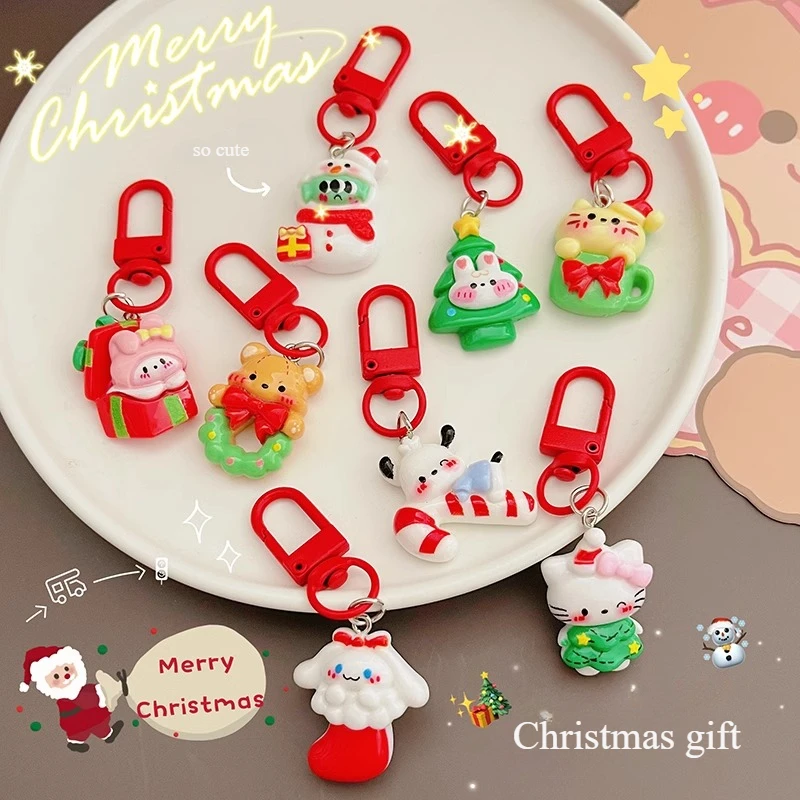 New Christmas Red Creative Cute Keychain Personalized Children's Gift Bag Small Pendant Decoration Features Festival Lanyard
New Christmas Red Creative Cute Keychain Personalized Children's Gift Bag Small Pendant Decoration Features Festival Lanyard