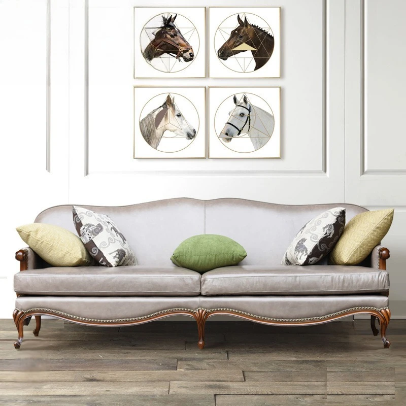 American light luxury solid wood small apartment sofa living room three-person sofa coffee table combination fabric single sofa
American light luxury solid wood small apartment sofa living room three-person sofa coffee table combination fabric single sofa
