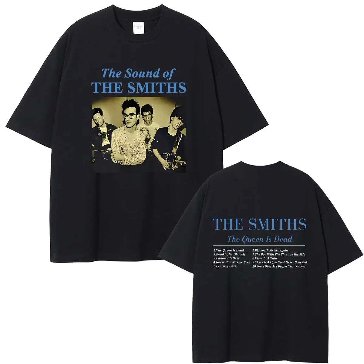 British Rock Band The Smiths The Queen Is Dead T-shirt Men Women Fashion Gothic Oversized Streetwear Male Vintage Casual Tshirt
British Rock Band The Smiths The Queen Is Dead T-shirt Men Women Fashion Gothic Oversized Streetwear Male Vintage Casual Tshirt