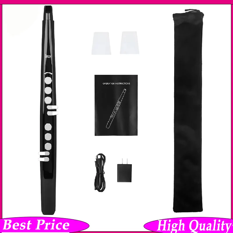 Electric Saxophone with 13 Built-in Tones Wireless Bluetooth Electronic Woodwind Instrument
Electric Saxophone with 13 Built-in Tones Wireless Bluetooth Electronic Woodwind Instrument