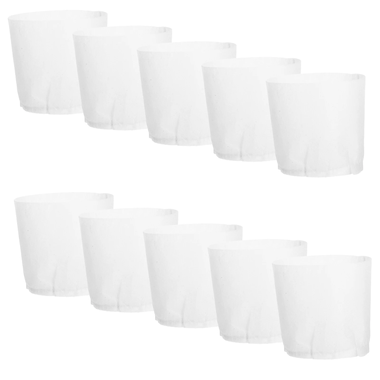 10 Pcs Non Woven Planting Bags 16x15 5cm White Spacesaving Enhanced Durability Grow Bags Plant Nursery Garden Tool Organizer
10 Pcs Non Woven Planting Bags 16x15 5cm White Spacesaving Enhanced Durability Grow Bags Plant Nursery Garden Tool Organizer