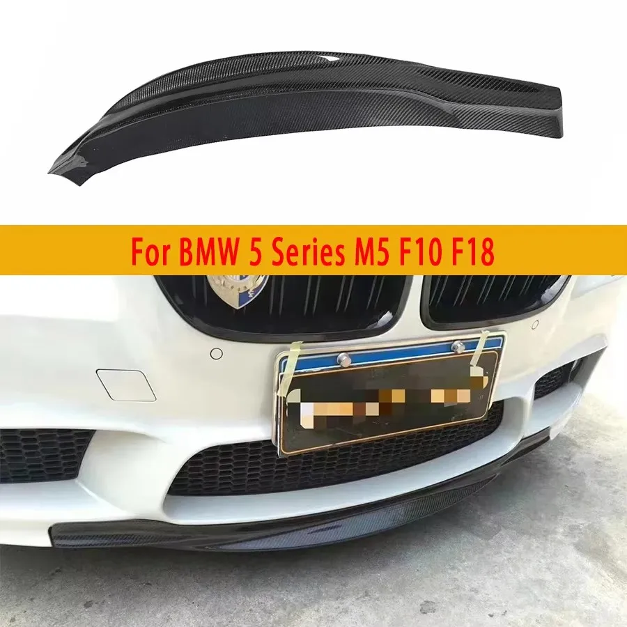 For BMW 5 Series M5 F10 F18 Carbon Fiber Car Front Bumper Diverter Spoiler Diffuser Front lip chin Car Accessories body kit
For BMW 5 Series M5 F10 F18 Carbon Fiber Car Front Bumper Diverter Spoiler Diffuser Front lip chin Car Accessories body kit