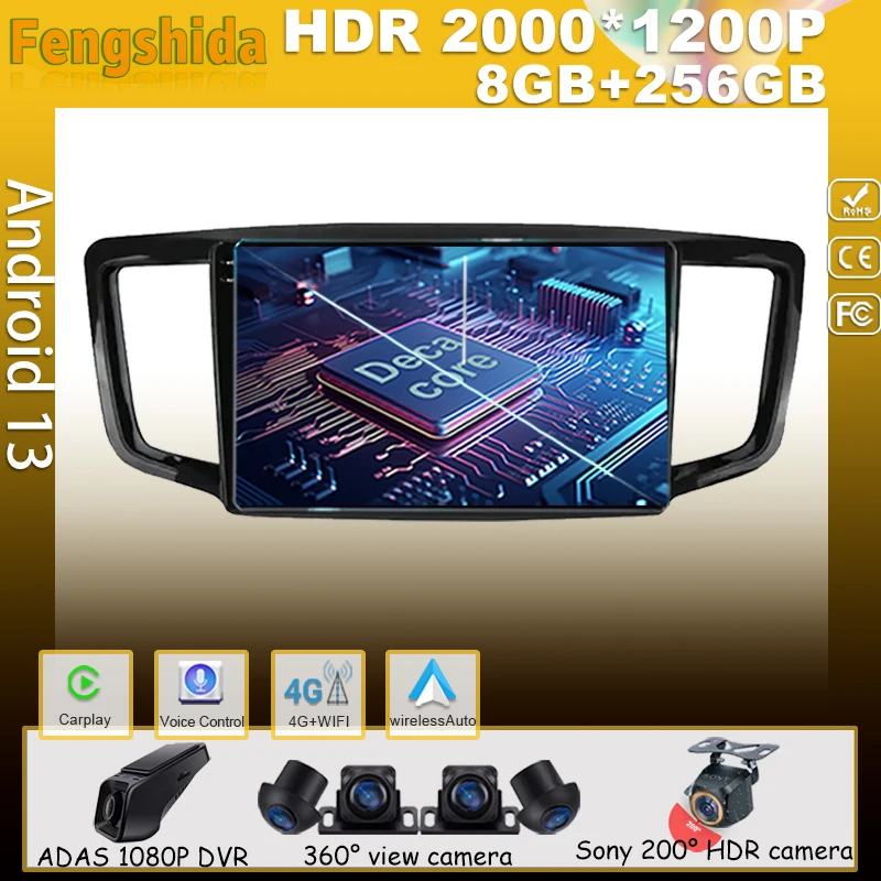 Car Video Android For Honda Odyssey 5 RC 2013 - 2019 Auto Radio No 2din Player Screen Head Unit 7862 Navigation Stereo DVD HDR
Car Video Android For Honda Odyssey 5 RC 2013 - 2019 Auto Radio No 2din Player Screen Head Unit 7862 Navigation Stereo DVD HDR