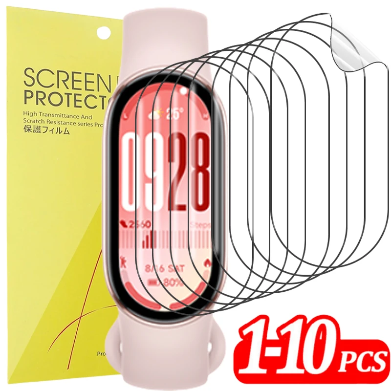 5/10Pcs Hydrogel Film For Xiaomi Mi Band 10 9 Screen Protector Soft Protective Films For Miband10 Miband9 Smart Band Accessories
5/10Pcs Hydrogel Film For Xiaomi Mi Band 10 9 Screen Protector Soft Protective Films For Miband10 Miband9 Smart Band Accessories