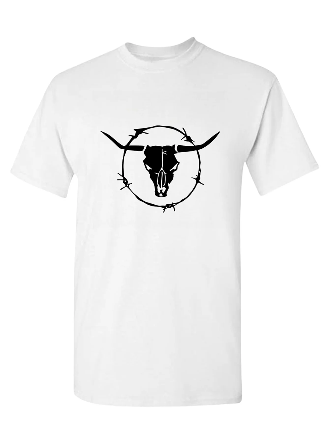 Lightweight Polyester Blend Men's T-Shirt Trendy Streetwear Bull head pattern Simple Fast Drying Fitness Short Sleeve
Lightweight Polyester Blend Men's T-Shirt Trendy Streetwear Bull head pattern Simple Fast Drying Fitness Short Sleeve