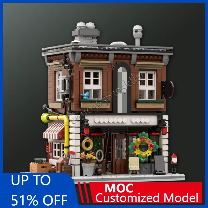 1920 Parts MOC Creative City Street View Modular Antique Shop Model Architecture Building Blocks Kids Bricks Popular Toys Gifts
1920 Parts MOC Creative City Street View Modular Antique Shop Model Architecture Building Blocks Kids Bricks Popular Toys Gifts