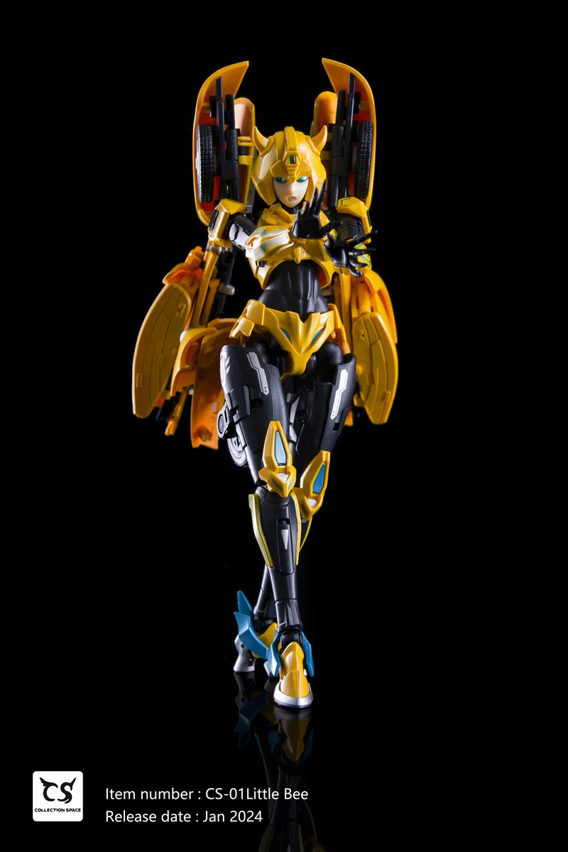 In Stock Collection Space Collection Space Mechanical Jimei Girl Little Bee Transformation Toy Action Figure
In Stock Collection Space Collection Space Mechanical Jimei Girl Little Bee Transformation Toy Action Figure