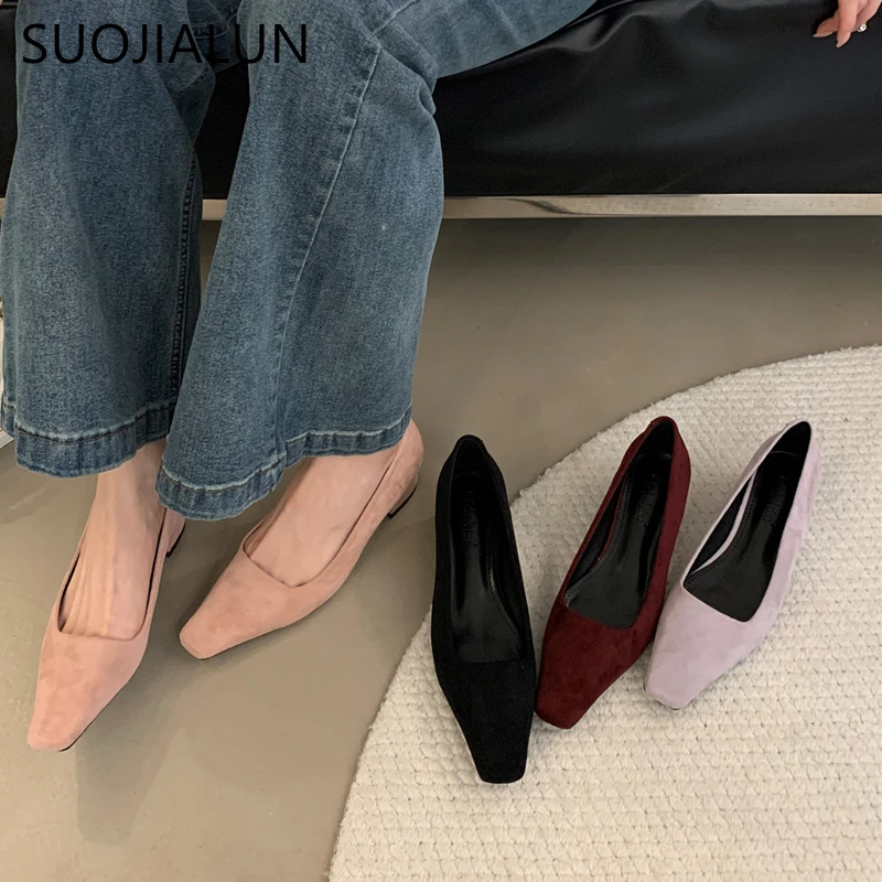 SUOJIALUN 2025 Spring New Brand Shallow Slip On Women Boat Shoes Square Low Heel Single Shoes Elegant Outdoor Dress Pumps Shoes
SUOJIALUN 2025 Spring New Brand Shallow Slip On Women Boat Shoes Square Low Heel Single Shoes Elegant Outdoor Dress Pumps Shoes