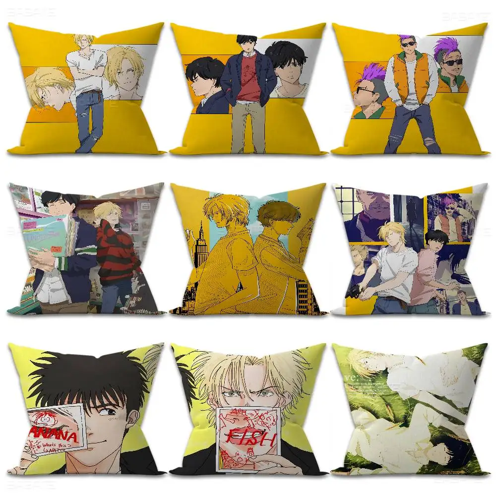 Banana Fish Pillow Cover for Bedroom Room and Living Room Sofa Decorative Cushion Cover
Banana Fish Pillow Cover for Bedroom Room and Living Room Sofa Decorative Cushion Cover