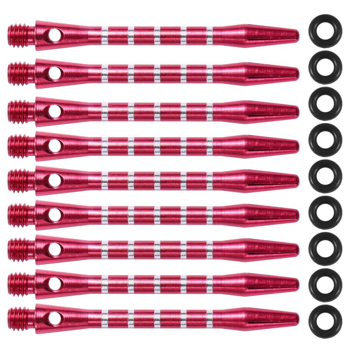 20Pcs Dart Shafts Aluminium Alloy Standard 2Ba Screw Thread Red Rings Replacement Parts Professional Alloy Shafts Accessories
20Pcs Dart Shafts Aluminium Alloy Standard 2Ba Screw Thread Red Rings Replacement Parts Professional Alloy Shafts Accessories