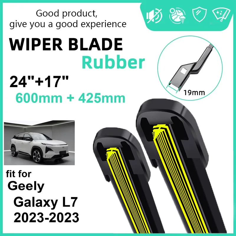 Car Wiper for Geely Galaxy L7 2023-2023 24" + 17" Front Wiper Blades Brushes Cutter Accessories 2023
Car Wiper for Geely Galaxy L7 2023-2023 24" + 17" Front Wiper Blades Brushes Cutter Accessories 2023