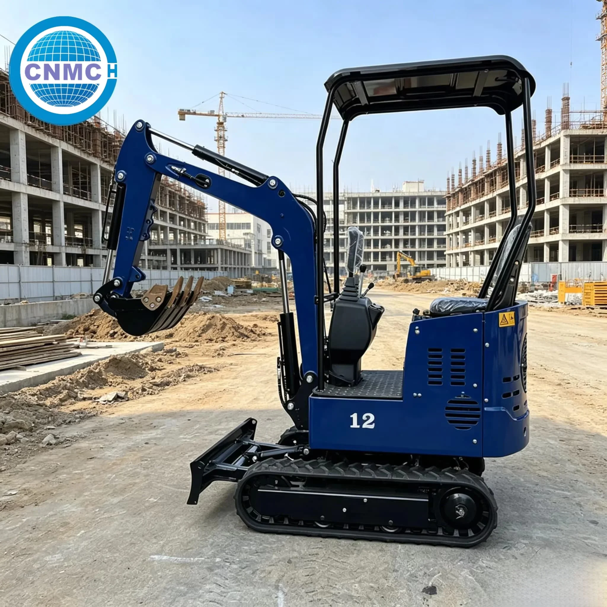 Crawler Mini Excavator 1.2 Ton Small Excavator Digger Multifunctional Compact Excavator EPA CE Certification Gardens Farms Use
Crawler Mini Excavator 1.2 Ton Small Excavator Digger Multifunctional Compact Excavator EPA CE Certification Gardens Farms Use