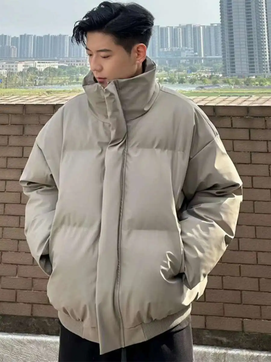 Thiened Waterproof Dir Cotton Jaet ort Loose Faionable Men's Winter Coat Large Size Bread Sle Casual Outerwear
Thiened Waterproof Dir Cotton Jaet ort Loose Faionable Men's Winter Coat Large Size Bread Sle Casual Outerwear