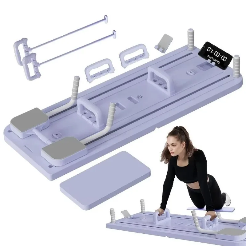 6 in 1 Multi-Purpose Foldable Pilates Reformer Board Set With Timer Pilates Equipment for Home
6 in 1 Multi-Purpose Foldable Pilates Reformer Board Set With Timer Pilates Equipment for Home