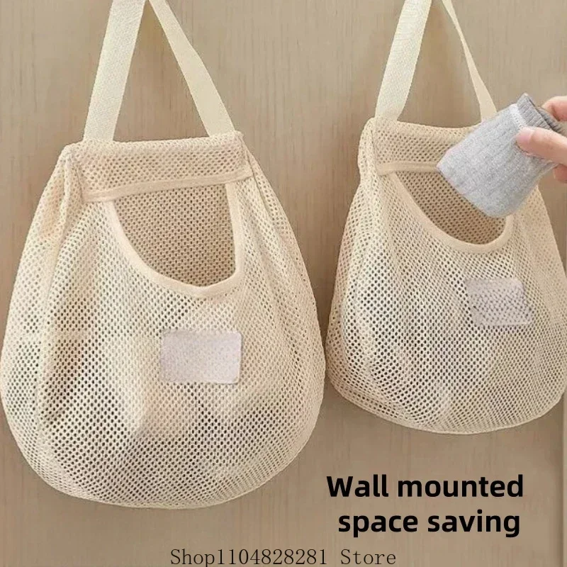 Многофункциональная подвесная сетчатая сумка для хранения, органайзер для игрушек, многоразовая кухонная сетчатая сумка, сумка для хранения нижнего белья и носков, сумка для покупок
Многофункциональная подвесная сетчатая сумка для хранения, органайзер для игрушек, многоразовая кухонная сетчатая сумка, сумка для хранения нижнего белья и носков, сумка для покупок