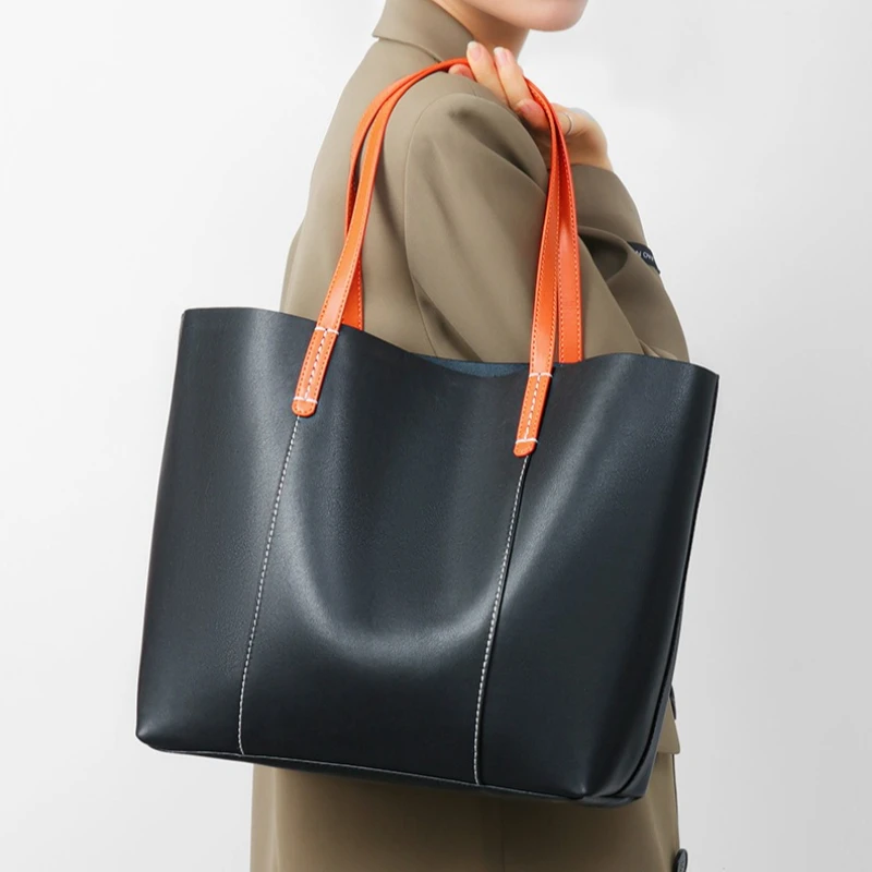 Women's Crossbody Tote Bag with Large Capacity Premium Genuine Leather Work Commute Versatile Shoulder Strap
Women's Crossbody Tote Bag with Large Capacity Premium Genuine Leather Work Commute Versatile Shoulder Strap