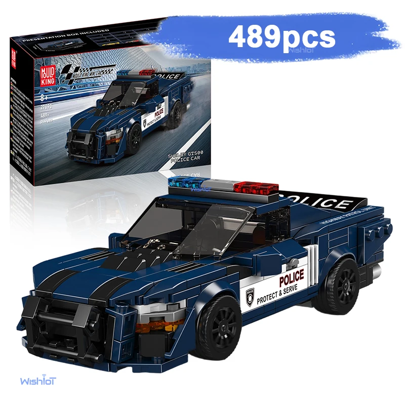 Mould King 27090 City Police Car Racing Vehicle Racer Sports MOC Model Building Block Assembly Educational Toy for Children
Mould King 27090 City Police Car Racing Vehicle Racer Sports MOC Model Building Block Assembly Educational Toy for Children