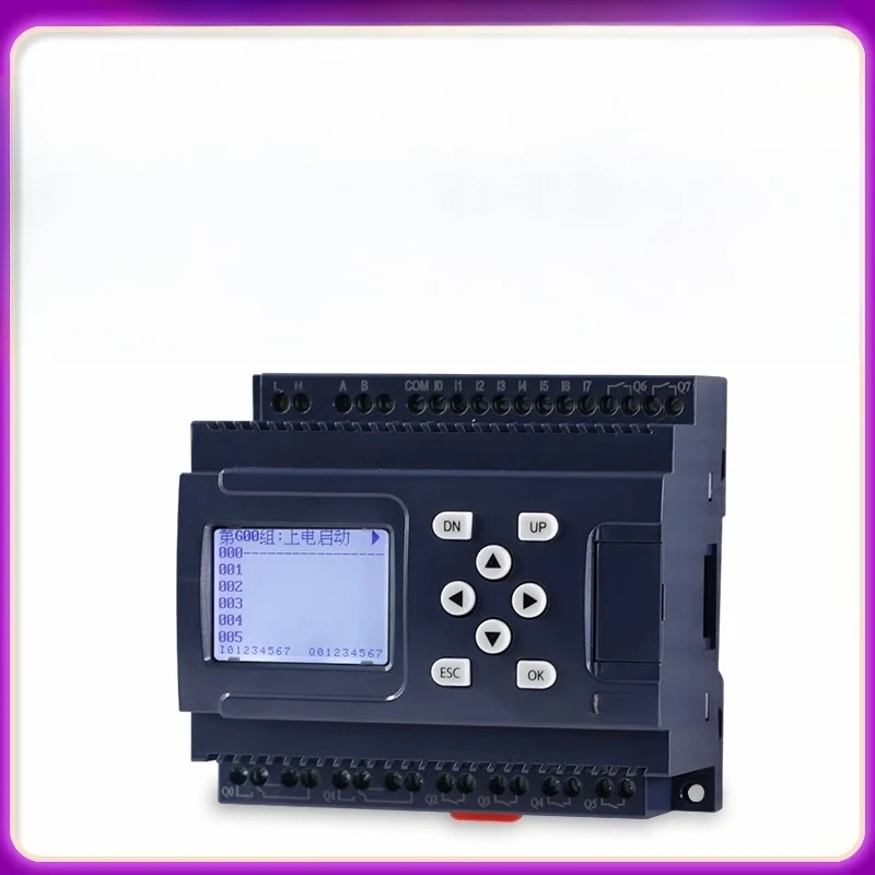 Simple PLC Chinese All-in-One Logic Sequence Time Cycle Timing PLC Programmable Controller PR10
Simple PLC Chinese All-in-One Logic Sequence Time Cycle Timing PLC Programmable Controller PR10
