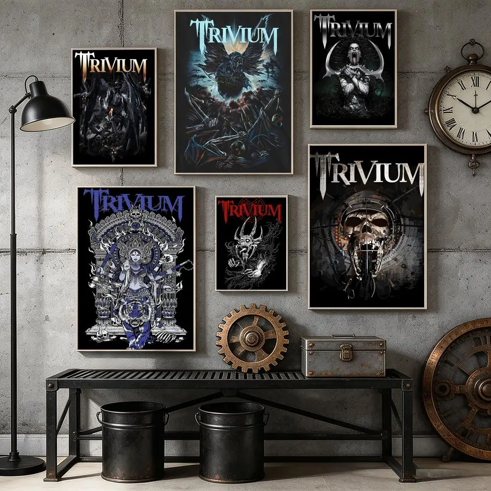 T-Trivium Band Artwork Poster Home Bar Wall Art Sticker Waterproof Self-Adhesive Mural for Living Room Bedroom Decor
T-Trivium Band Artwork Poster Home Bar Wall Art Sticker Waterproof Self-Adhesive Mural for Living Room Bedroom Decor