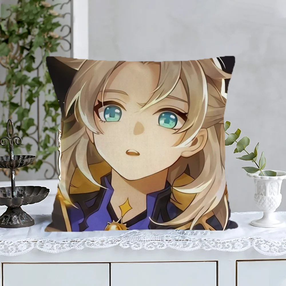 Living Room Home and Decoration Genshin Impac Albedo Cushion Covers Decorative Pillowcases Ornamental Pillow Pillows Cover Sofa
Living Room Home and Decoration Genshin Impac Albedo Cushion Covers Decorative Pillowcases Ornamental Pillow Pillows Cover Sofa