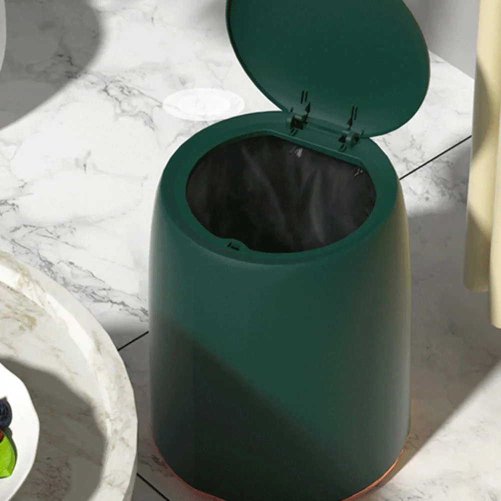 Mini Rubbish Bin Kitchen Trash Waste Container Pressing Type Lid Green Color Household Double layer Garbage Box Storage Supplies 
Mini Rubbish Bin Kitchen Trash Waste Container Pressing Type Lid Green Color Household Double layer Garbage Box Storage Supplies