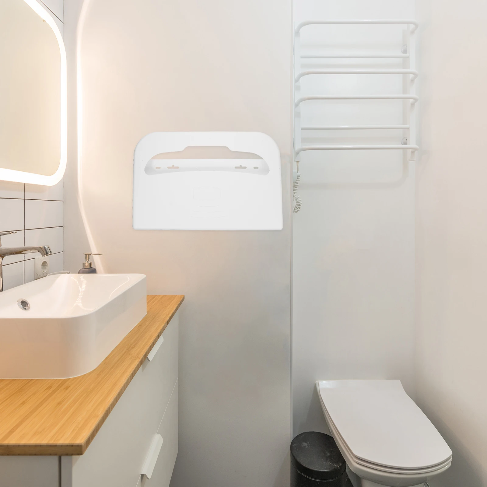 Toilet Practical Stool Large Sanitary Seat Reusable Cover Dispenser Commercial Holder Paper
Toilet Practical Stool Large Sanitary Seat Reusable Cover Dispenser Commercial Holder Paper