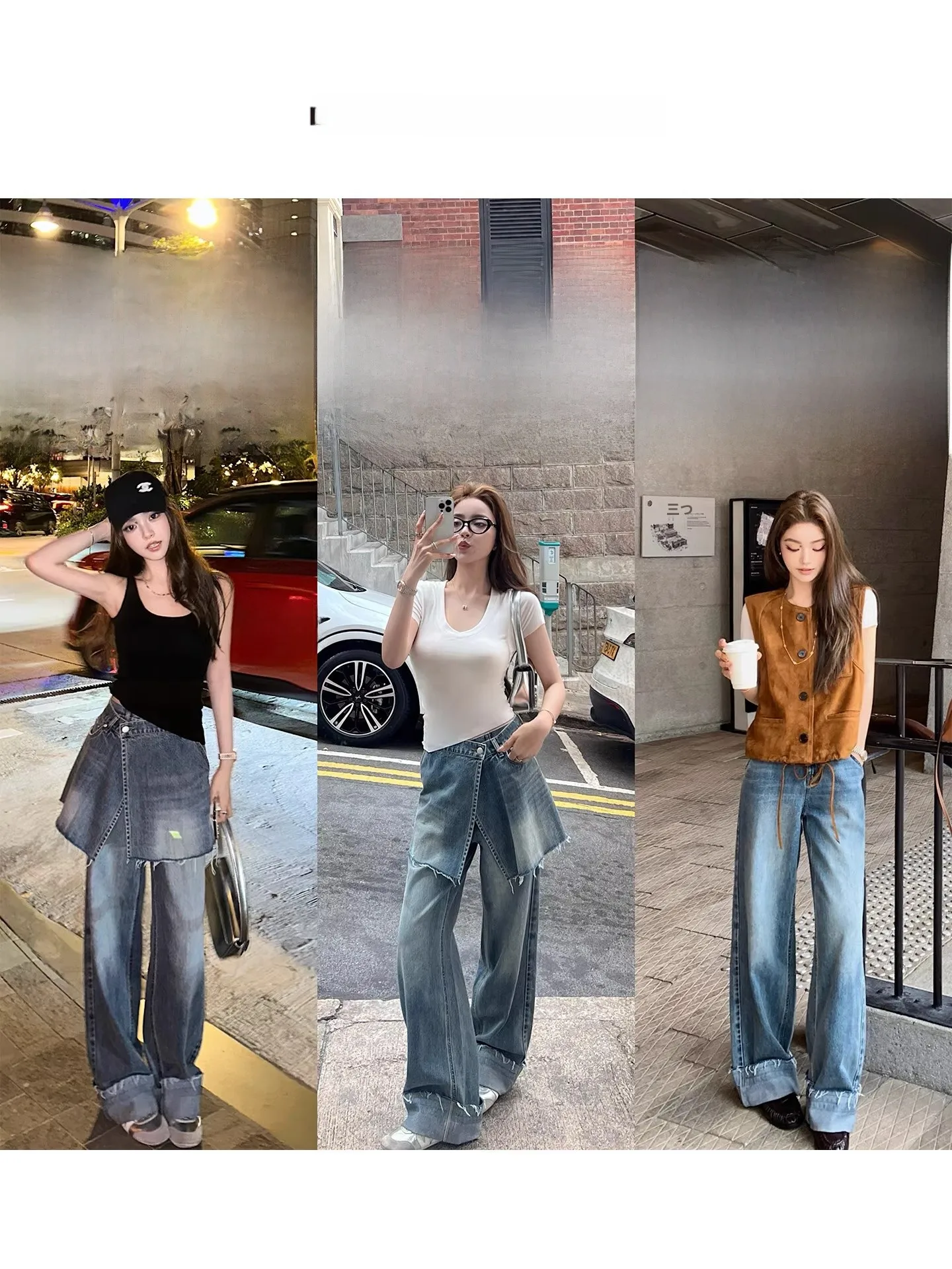 Lilylikes Korean Sle Women's Jeans Heavy Waed Cotton Casual Loose Fit Faionable Ladies Jeans l Waist Cotton Denim
Lilylikes Korean Sle Women's Jeans Heavy Waed Cotton Casual Loose Fit Faionable Ladies Jeans l Waist Cotton Denim