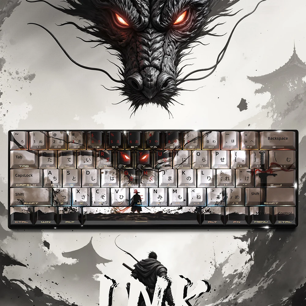 129 Keys Ink Side Printed Shine Through Keycaps 5 Sides Dye Sub PBT Keycaps Cherry Profile for Cherry MX Swtches Gaming Keyboard
129 Keys Ink Side Printed Shine Through Keycaps 5 Sides Dye Sub PBT Keycaps Cherry Profile for Cherry MX Swtches Gaming Keyboard