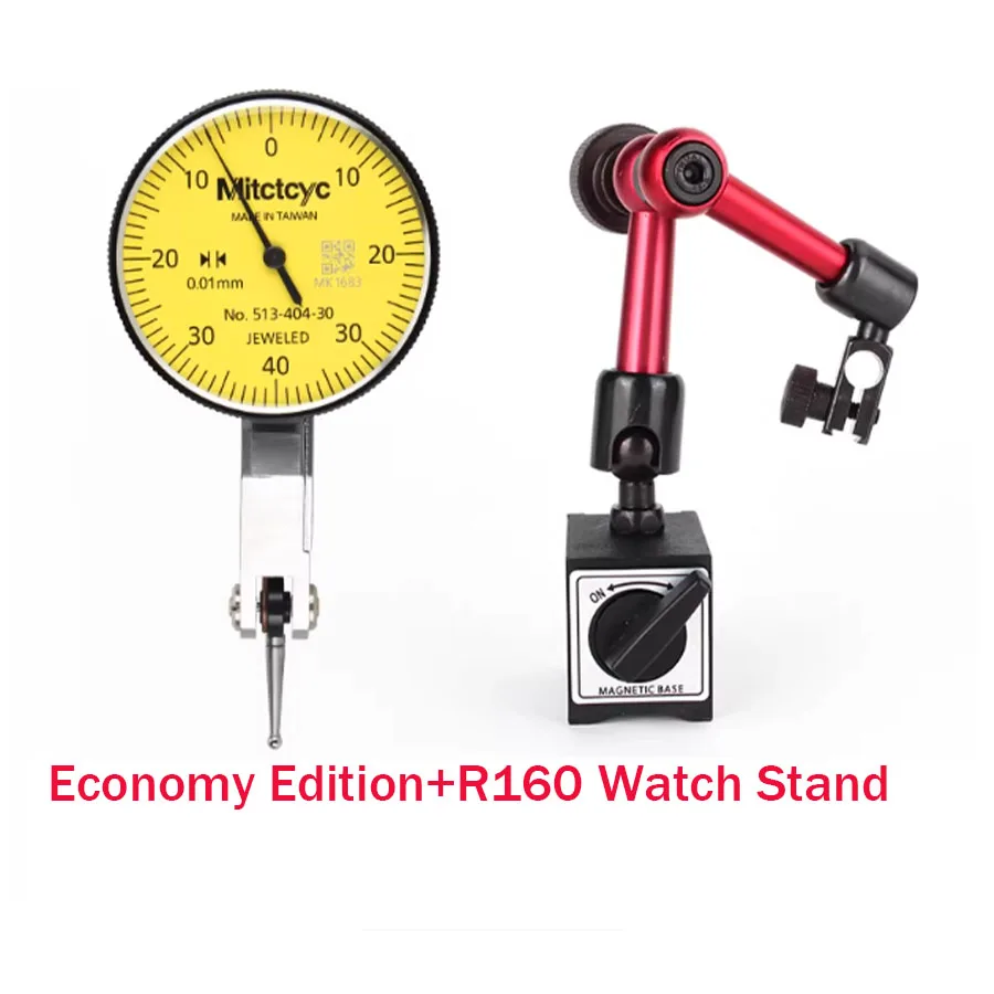 Micrometer, high-precision seismic and anti drop dial gauge, ruby probe, magnetic gauge holder, accuracy 0-0.8, measuring tool
Micrometer, high-precision seismic and anti drop dial gauge, ruby probe, magnetic gauge holder, accuracy 0-0.8, measuring tool