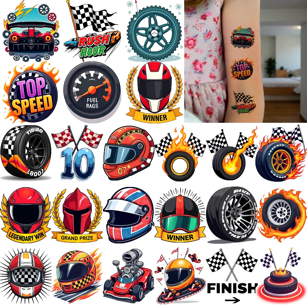 63pcs Temporary Tattoo Racing Stickers Temporary Tattoo Stickers Sport Stickers Cartoon For Adults Men
63pcs Temporary Tattoo Racing Stickers Temporary Tattoo Stickers Sport Stickers Cartoon For Adults Men