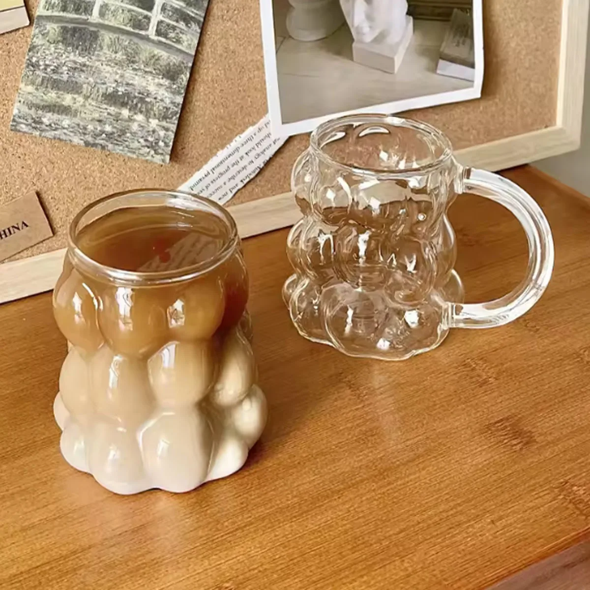 Ins Style Transparent Glass Cup Irregular Heat Resistant Coffee Mug Summer Drinks Milk Juice Water Cup Cocktail Beer Glass Cups
Ins Style Transparent Glass Cup Irregular Heat Resistant Coffee Mug Summer Drinks Milk Juice Water Cup Cocktail Beer Glass Cups