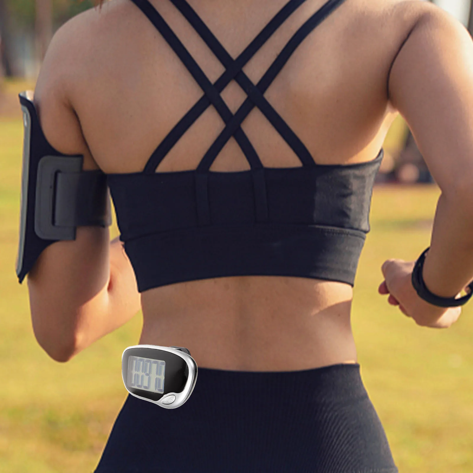 Portable Creative Pedometer Large Screen Walking Counter Professional Step Counter Running Outdoor Multifunctional Passometer
Portable Creative Pedometer Large Screen Walking Counter Professional Step Counter Running Outdoor Multifunctional Passometer