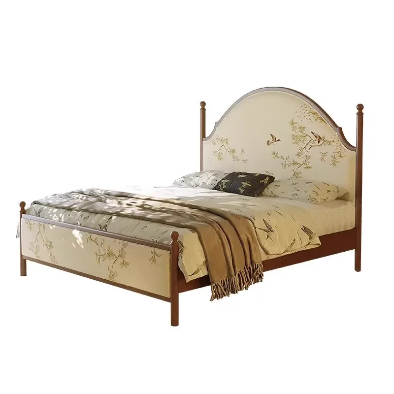 Solid wood 1.8 meters double Song's aesthetic 1.5 meters princess modern simple soft bag wedding bed
Solid wood 1.8 meters double Song's aesthetic 1.5 meters princess modern simple soft bag wedding bed