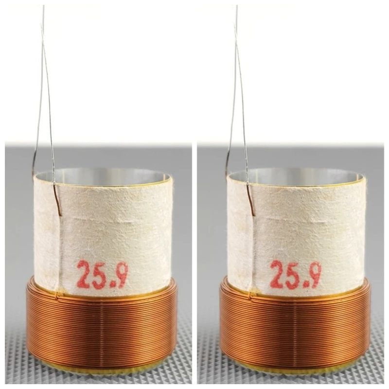 2PCS 25.9mm 8Ohm ASV 6-Layer Round Copper Wire Bass Speaker Voice Coil For BOSS 301 Woofer Sound Driver Loudspeaker Repair Parts
2PCS 25.9mm 8Ohm ASV 6-Layer Round Copper Wire Bass Speaker Voice Coil For BOSS 301 Woofer Sound Driver Loudspeaker Repair Parts