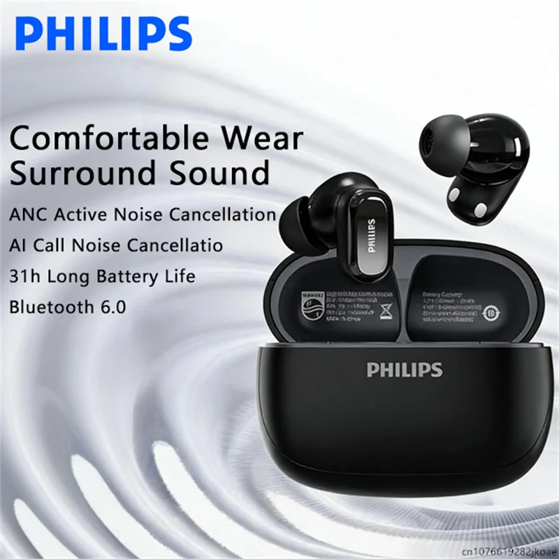 Беспроводные Bluetooth-наушники Philips TAT2569, универсальные спортивные наушники с активным шумоподавлением, стереофонические наушники со встроенным микрофоном
Беспроводные Bluetooth-наушники Philips TAT2569, универсальные спортивные наушники с активным шумоподавлением, стереофонические наушники со встроенным микрофоном