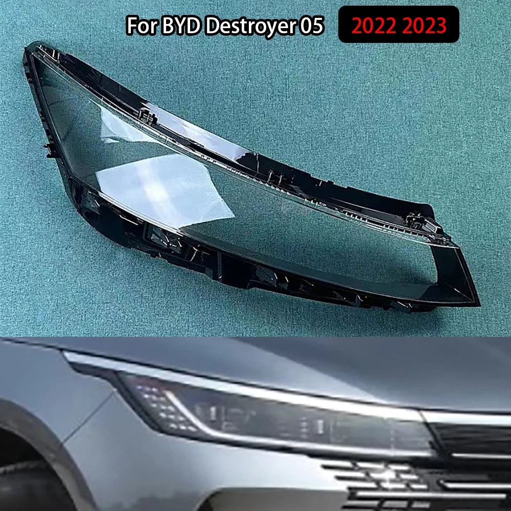 For BYD Destroyer 05 2022 2023 Front Headlamp Cover Transparent Lampshades Lamp Shell Masks Headlight Shade Lens Plexiglass
For BYD Destroyer 05 2022 2023 Front Headlamp Cover Transparent Lampshades Lamp Shell Masks Headlight Shade Lens Plexiglass