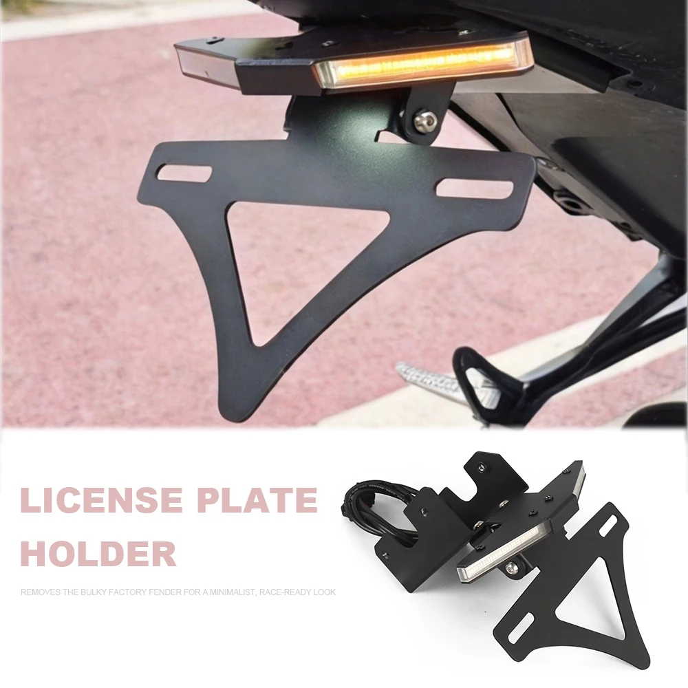 For Yamaha MT-09 MT09 SP 2024+ Fender Eliminator License Plate Holder with LED Plate Light Foldable Rear Tail Tidy Bracket Kit
For Yamaha MT-09 MT09 SP 2024+ Fender Eliminator License Plate Holder with LED Plate Light Foldable Rear Tail Tidy Bracket Kit