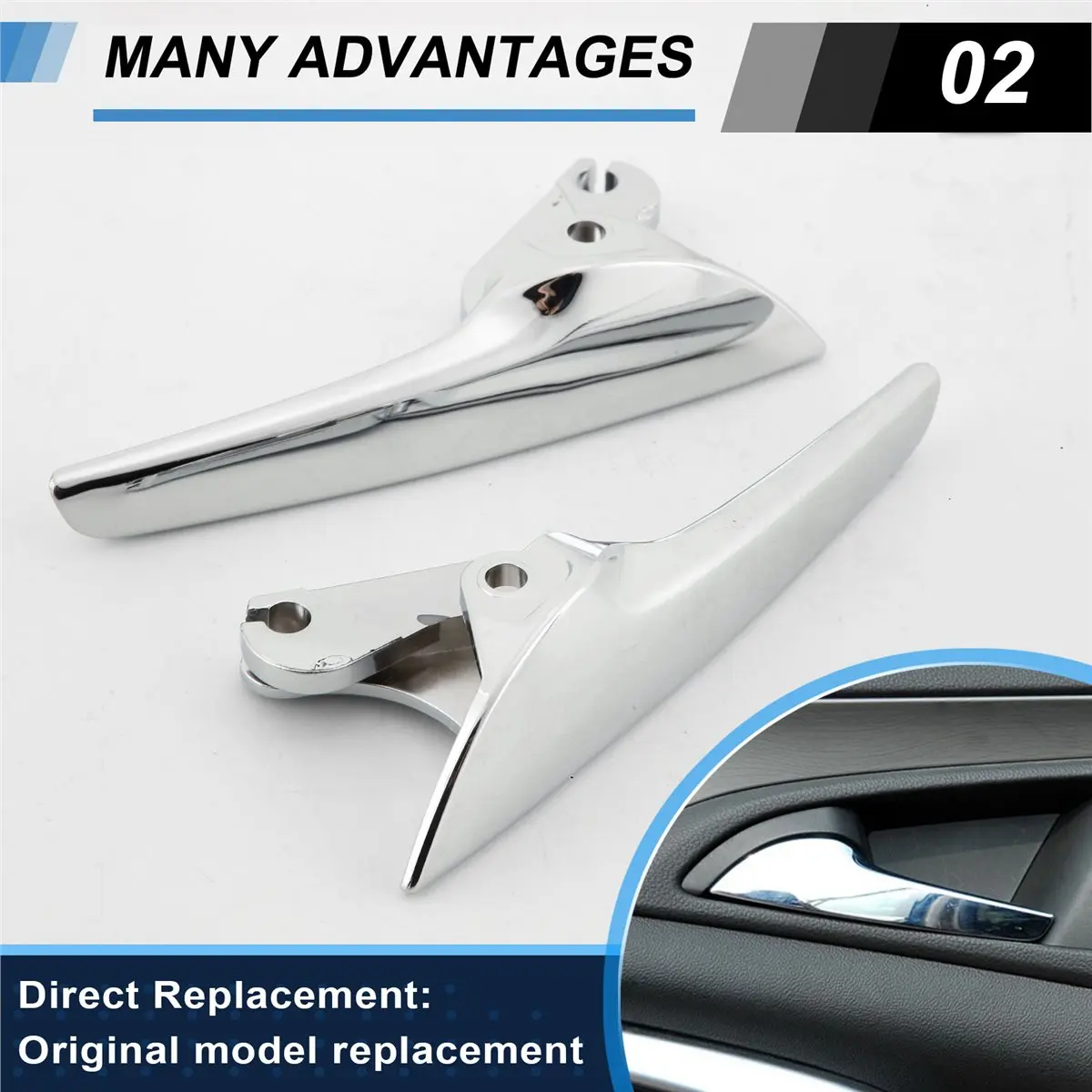 #27S Automotive Parts & Accessories,ABS Chrome A Pair Car Inner Door Handle Bezel Cover for Vauxhall Opel (Silver)
#27S Automotive Parts & Accessories,ABS Chrome A Pair Car Inner Door Handle Bezel Cover for Vauxhall Opel (Silver)