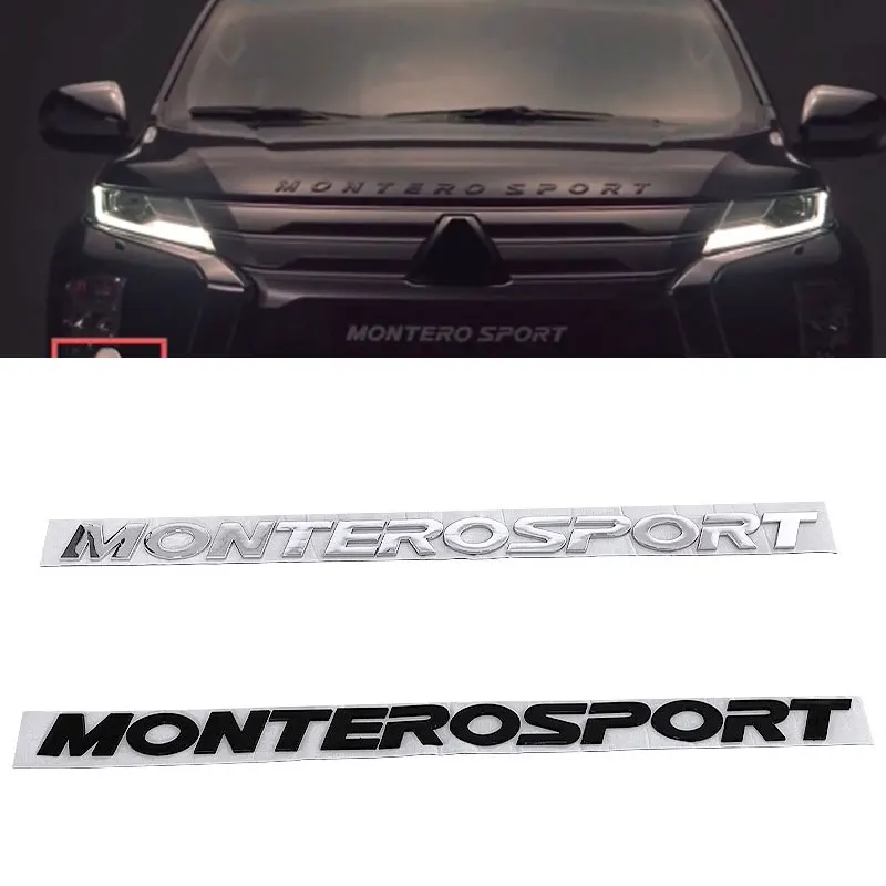 Значок с буквами MONTERO SPORT для Mitsubishi MONTEROSPORT, логотип багажника, хвостовая этикетка, крышка капота автомобиля, модификация логотипа, наклейки на автомобиль
Значок с буквами MONTERO SPORT для Mitsubishi MONTEROSPORT, логотип багажника, хвостовая этикетка, крышка капота автомобиля, модификация логотипа, наклейки на автомобиль