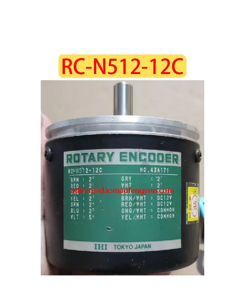 RC-N512-12C Second hand Encoders RC N512 12C,Fast shipping 
RC-N512-12C Second hand Encoders RC N512 12C,Fast shipping
