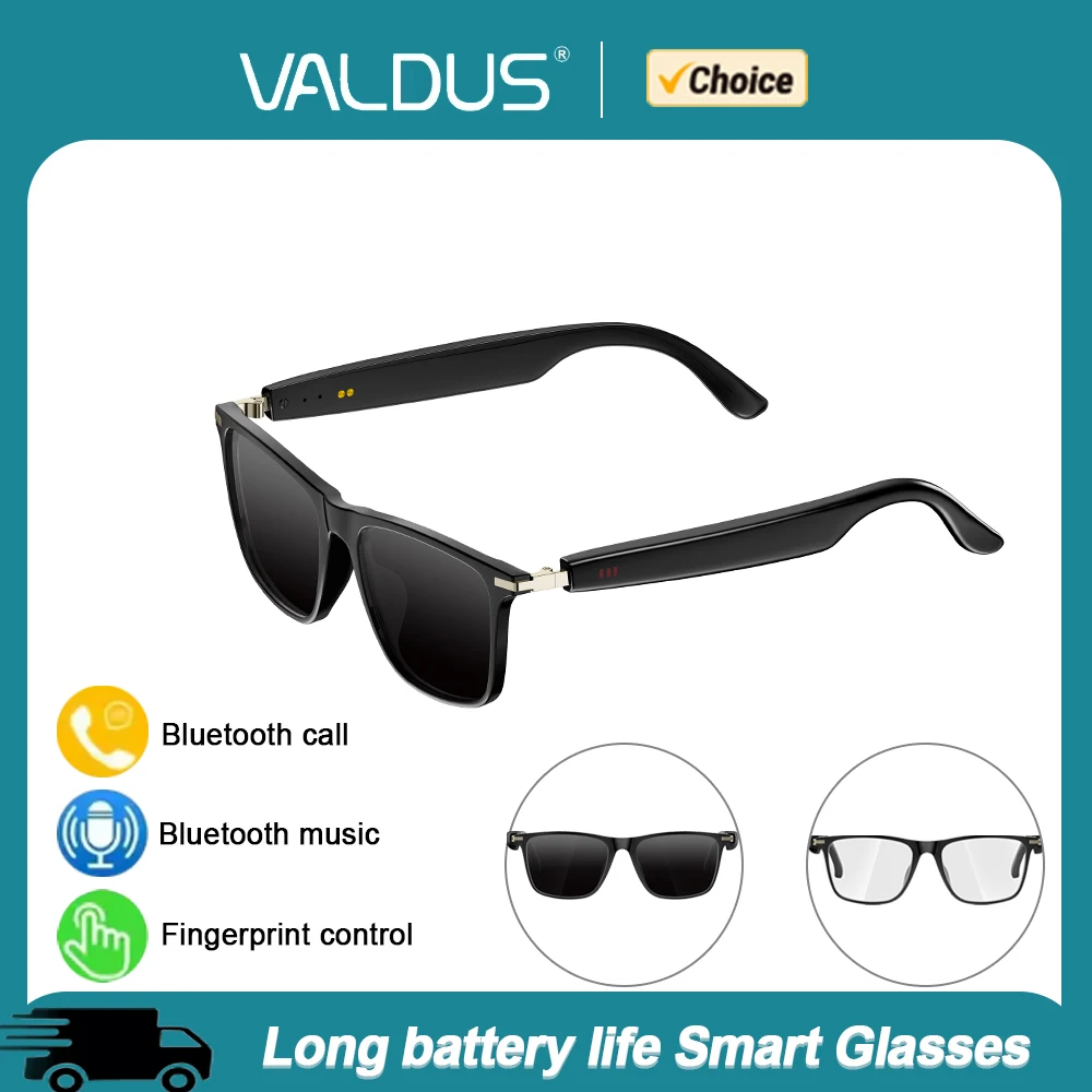 2026 New V5 Smart Glasses Bluetooth Call Sports Headphone Noise Reduction Waterproof Man Woman Long battery Life Ai Sunglasses
2026 New V5 Smart Glasses Bluetooth Call Sports Headphone Noise Reduction Waterproof Man Woman Long battery Life Ai Sunglasses