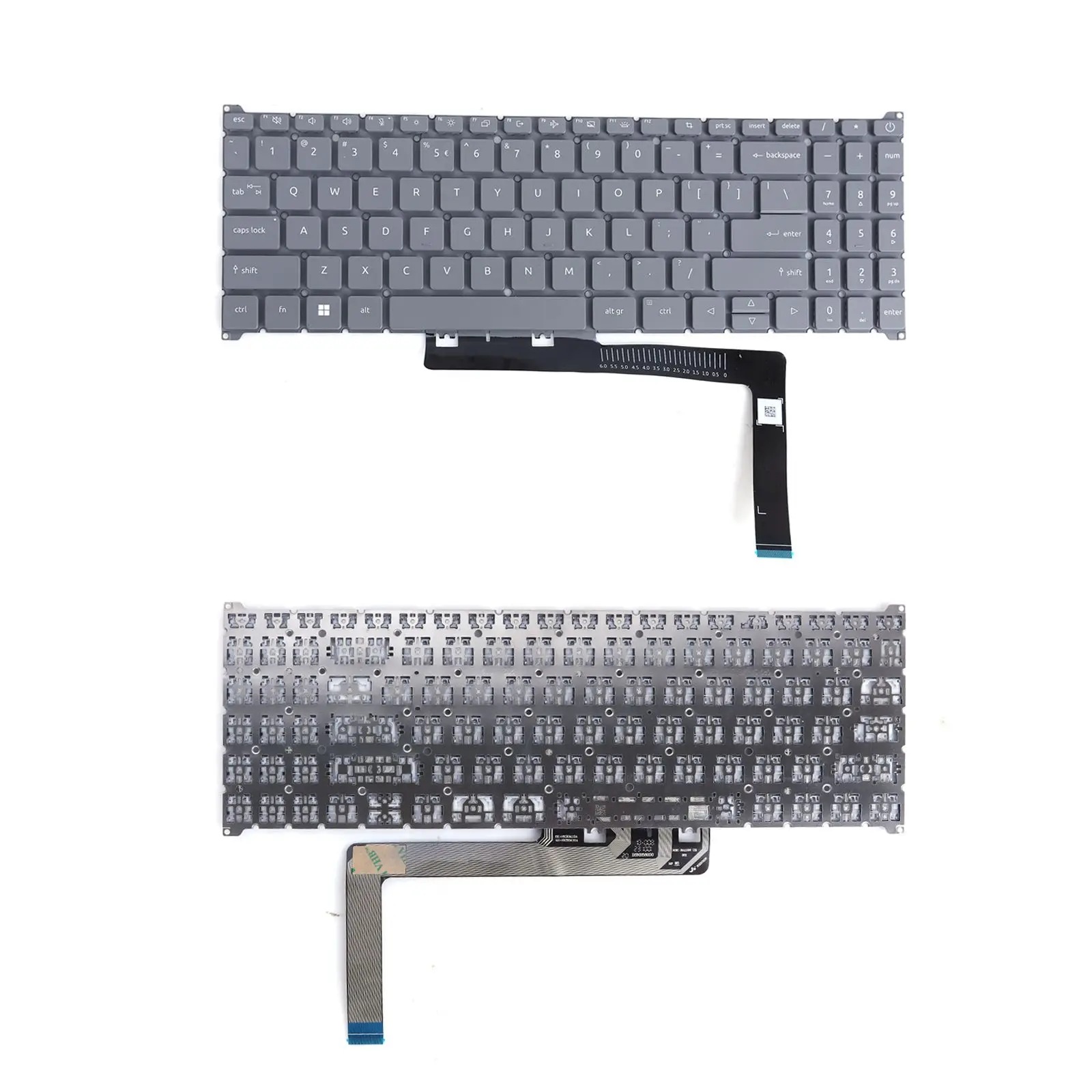 Клавиатура ноутбука США для ACER Aspire 3 A315-59G Aspire 5 A515-57 A515-57G серая с подсветкой
Клавиатура ноутбука США для ACER Aspire 3 A315-59G Aspire 5 A515-57 A515-57G серая с подсветкой