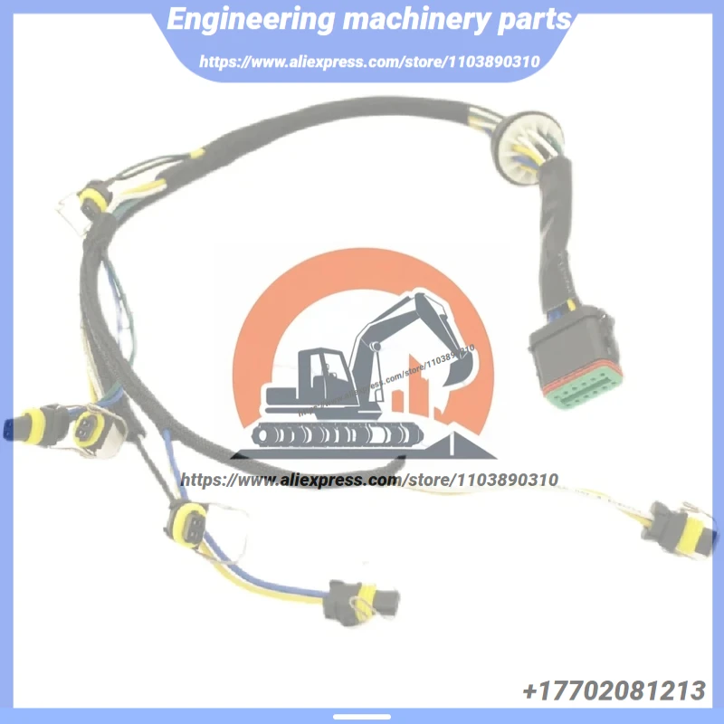 For Cat 325 329 330 336C D C7 C9 High Temperature Resistant Cylinder Line Injector Wiring Harness Spray Excavator
For Cat 325 329 330 336C D C7 C9 High Temperature Resistant Cylinder Line Injector Wiring Harness Spray Excavator